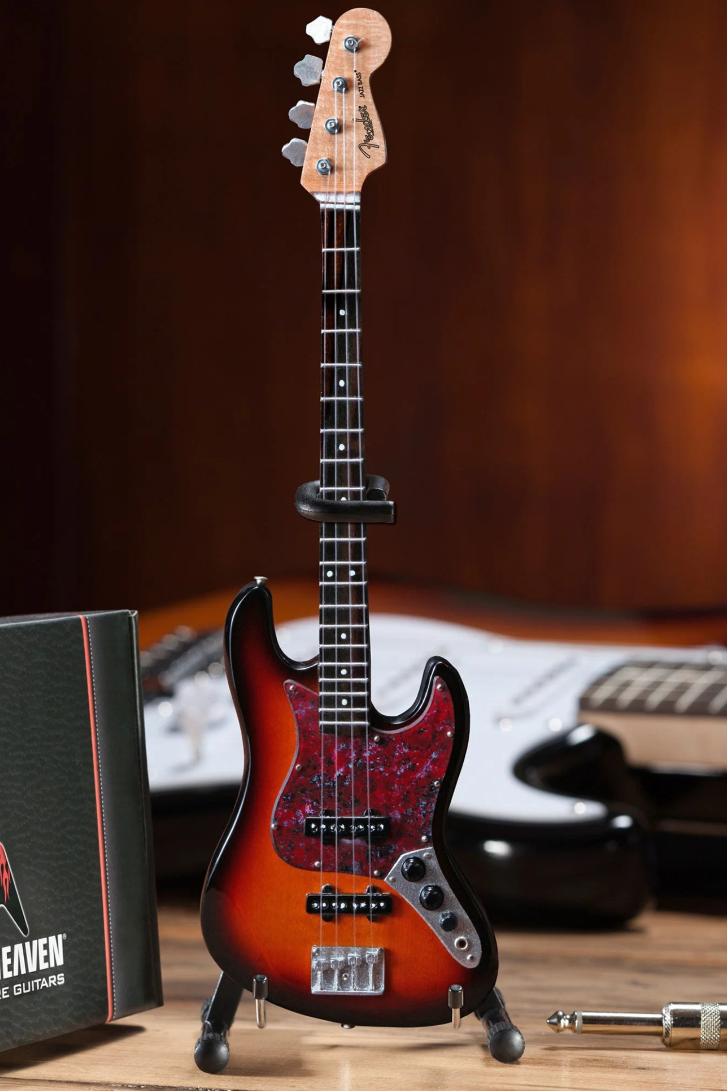 Fender Sunburst Jazz Bass - Mini Guitar