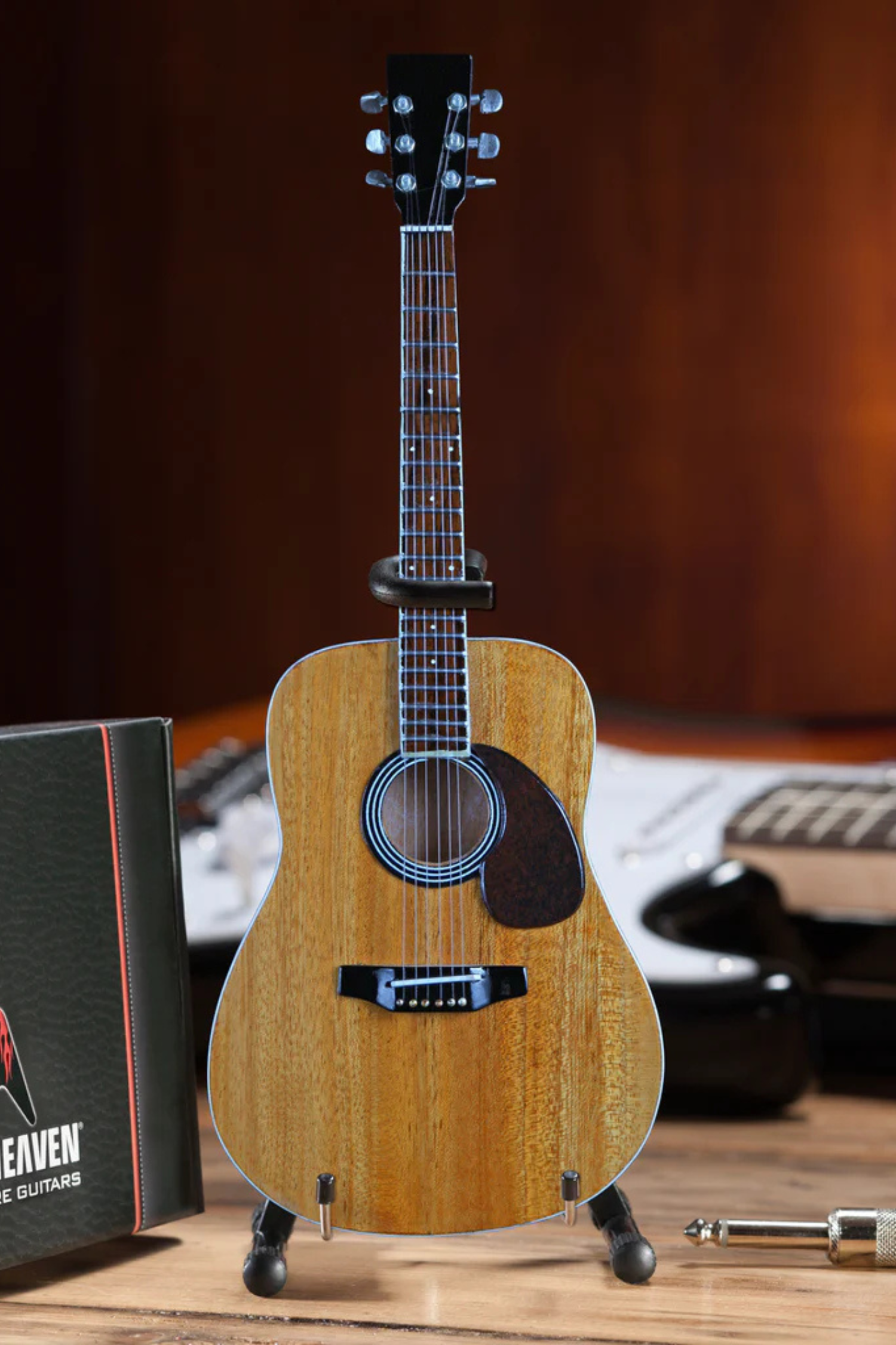 Classic Natural Finish Acoustic - Mini Guitar