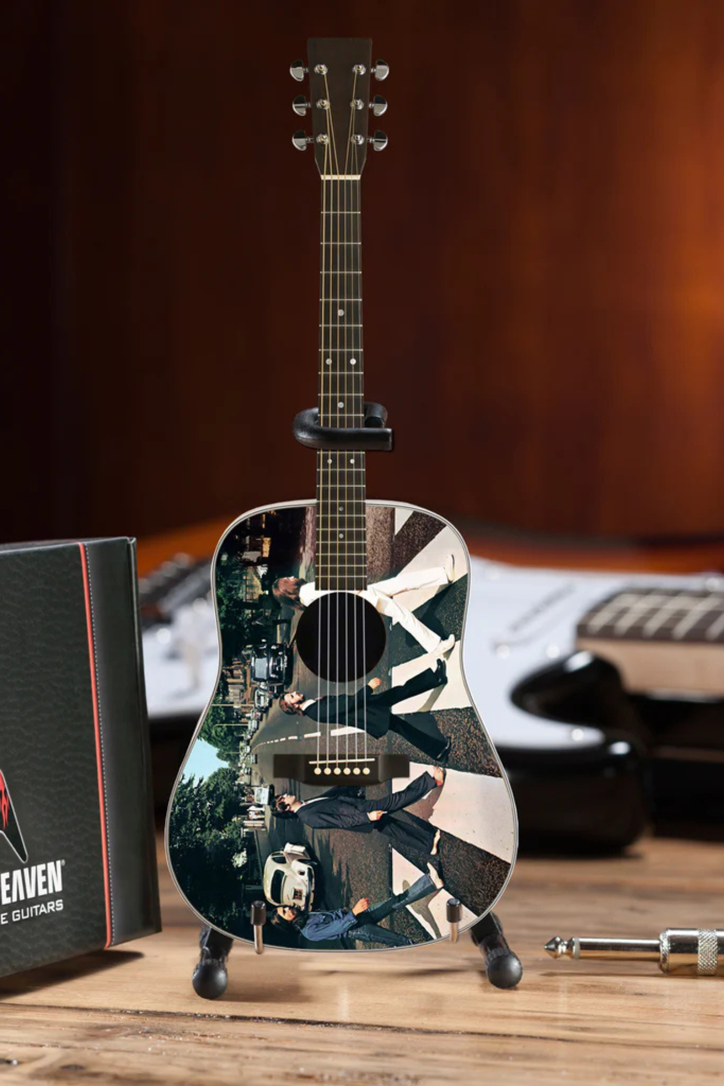 Fab Four Abbey Road Tribute Acoustic - Mini Guitar