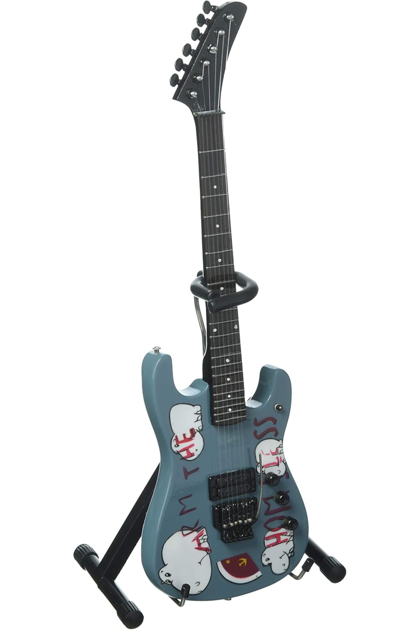 Tom Morello Signature “Arm The Homeless" Stratocaster - Mini Guitar