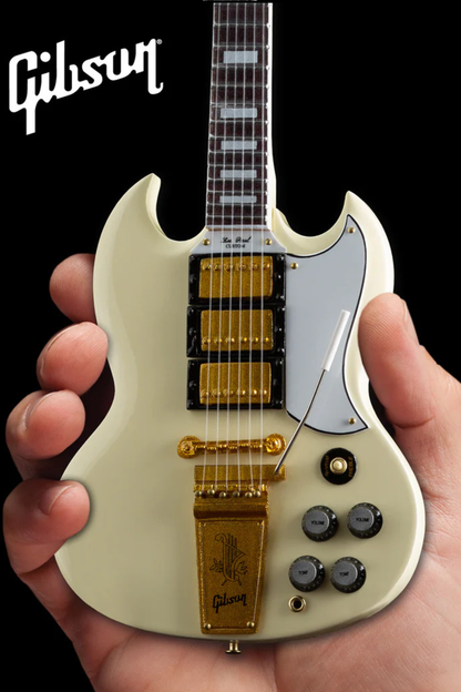 Gibson 1964 SG Custom White - Mini Guitar