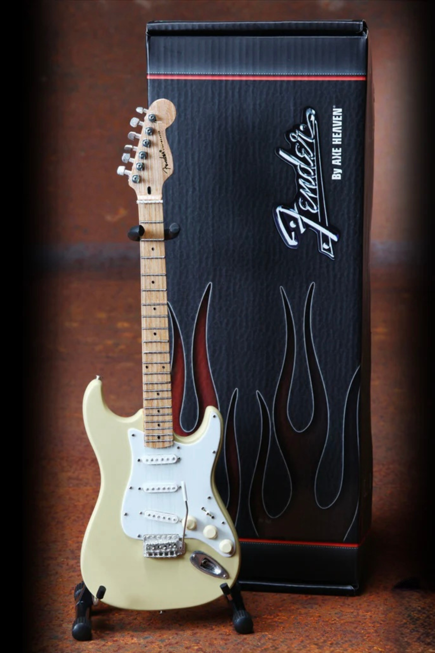 Fender Cream Stratocaster - Mini Guitar