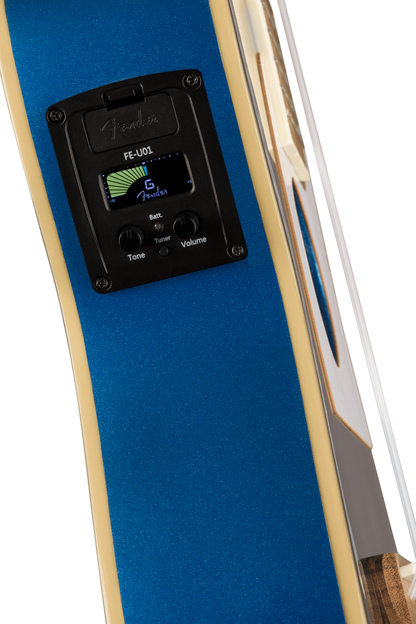 Fender Fullerton Tele Uke -  Lake Placid Blue
