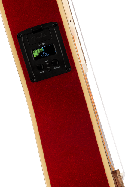 Fullerton Strat Uke - Candy Apple Red