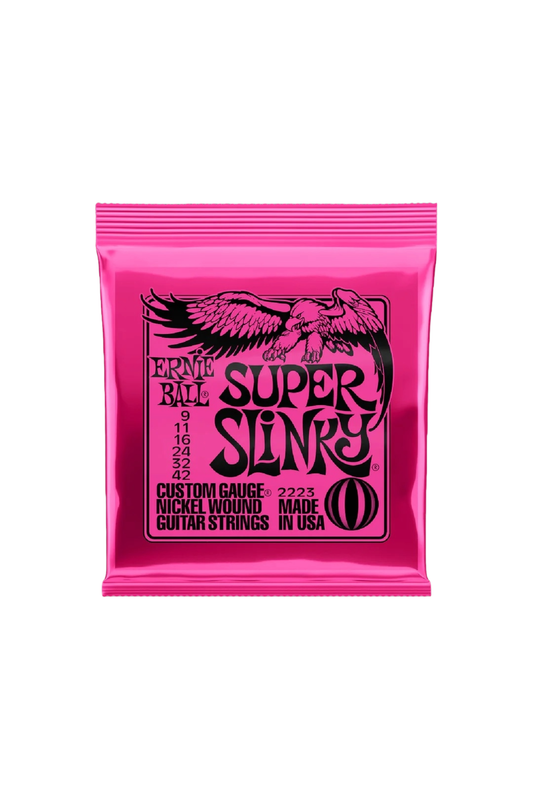 Ernie Ball 2223 Super Slinky Nickel Wound Electric Guitar 6 String 9-42