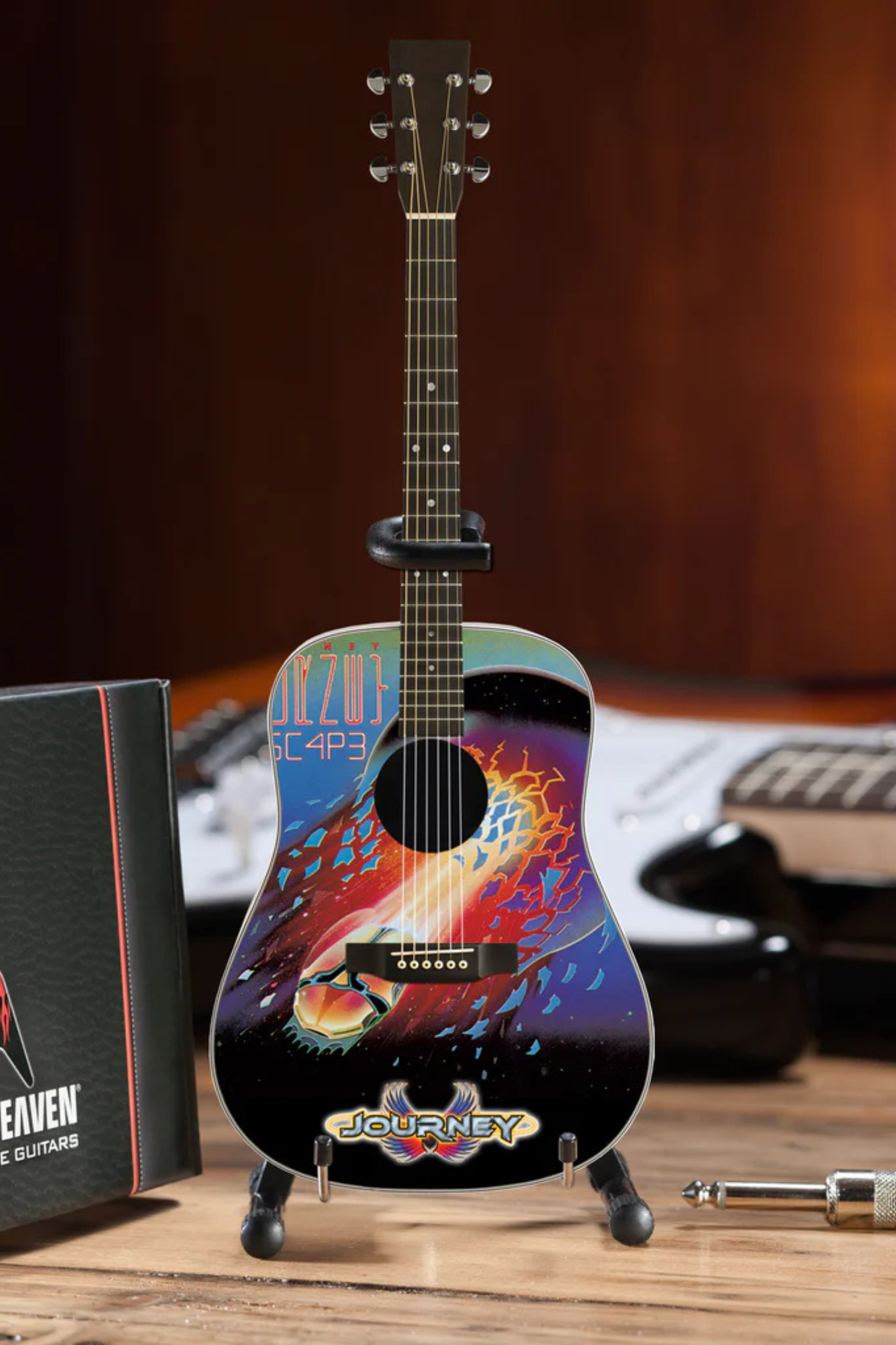 Journey "Escape" Album Tribute Acoustic - Mini Guitar
