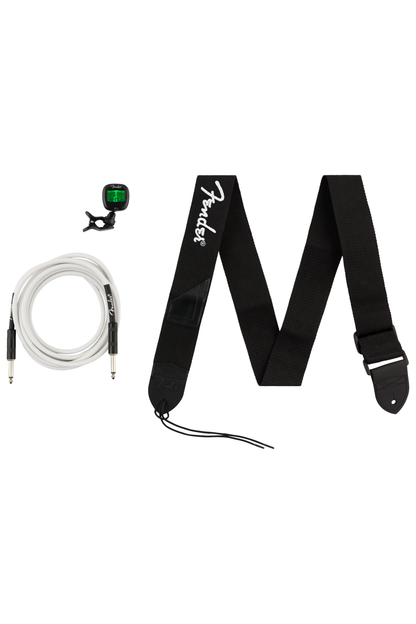 Accessory Essentials Pack - Cable, Clip-On Tuner, Strap 