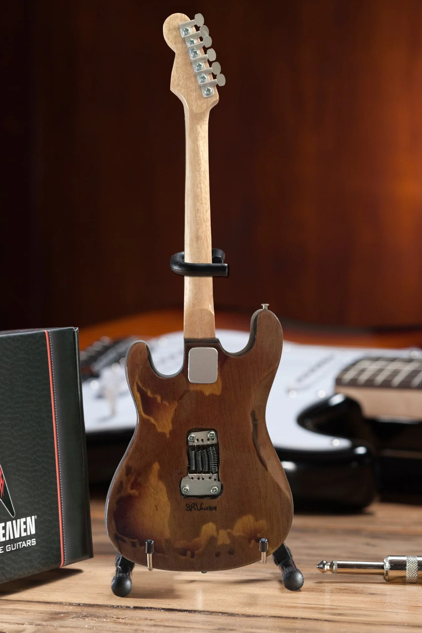 Stevie Ray Vaughan Distressed Custom Fender Stratocaster - Mini Guitar