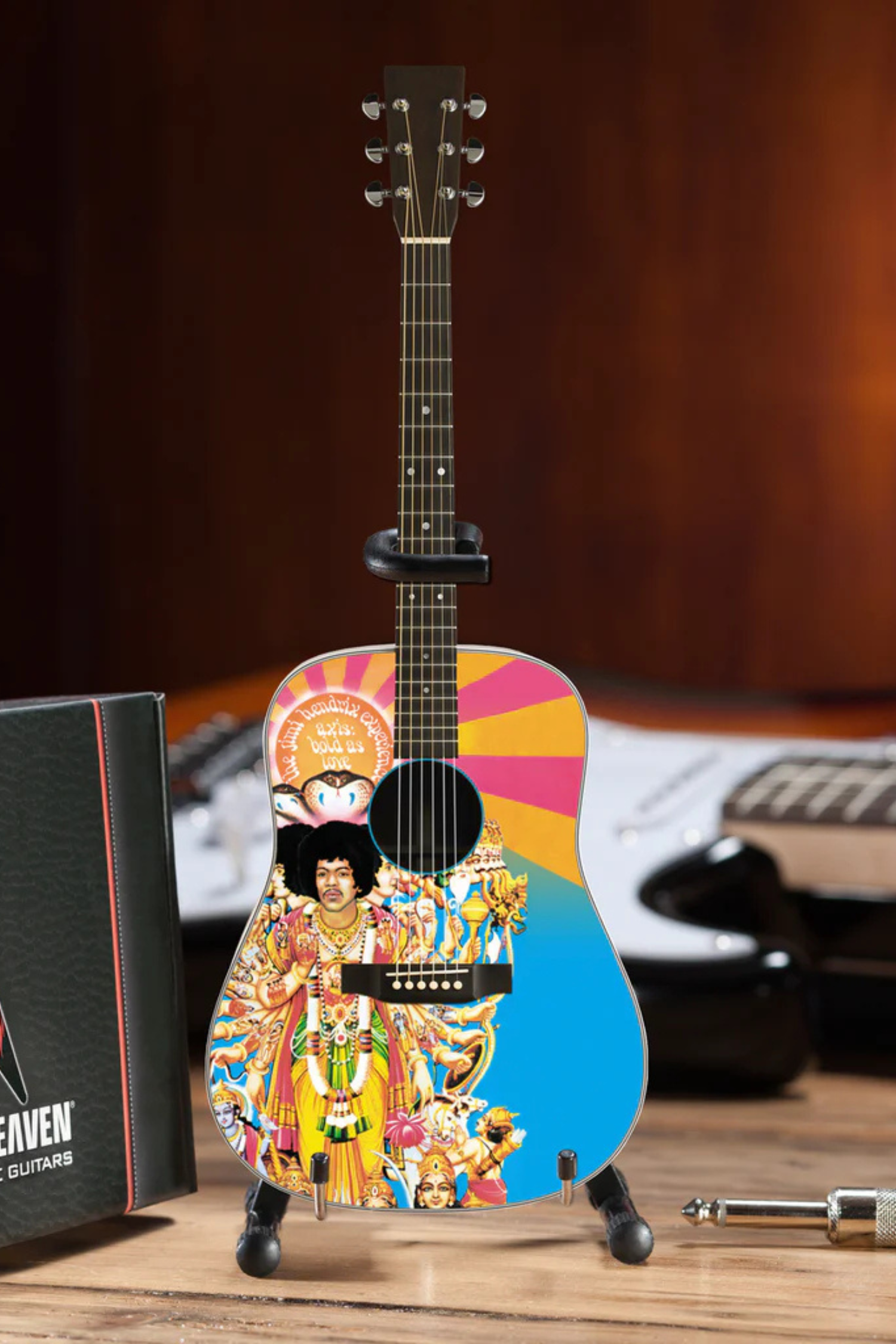 Jimi Hendrix "Bold as Love" Acoustic - Mini Guitar