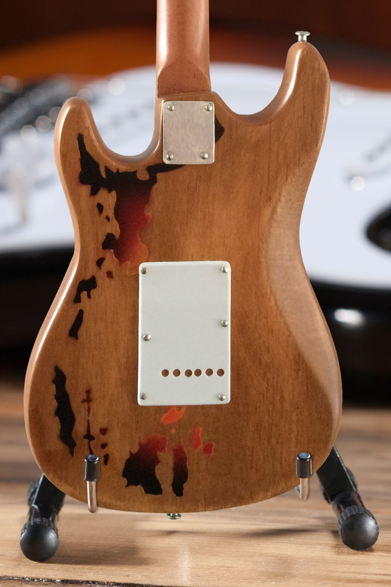 Rory Gallagher's Distressed Sunburst Stratocaster - Mini Guitar