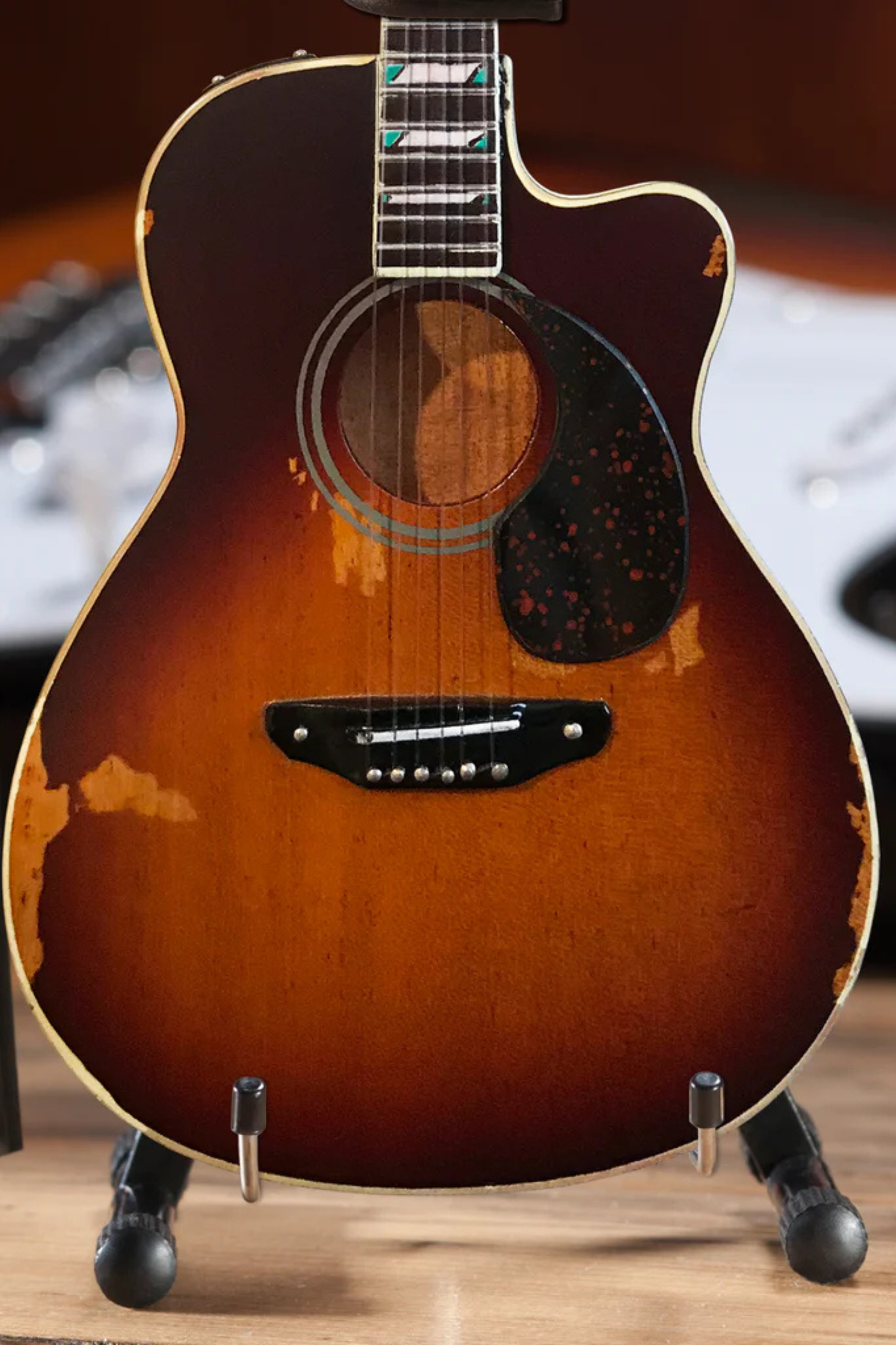 Toby Keith Signature Sunburst Acoustic - Mini Guitar