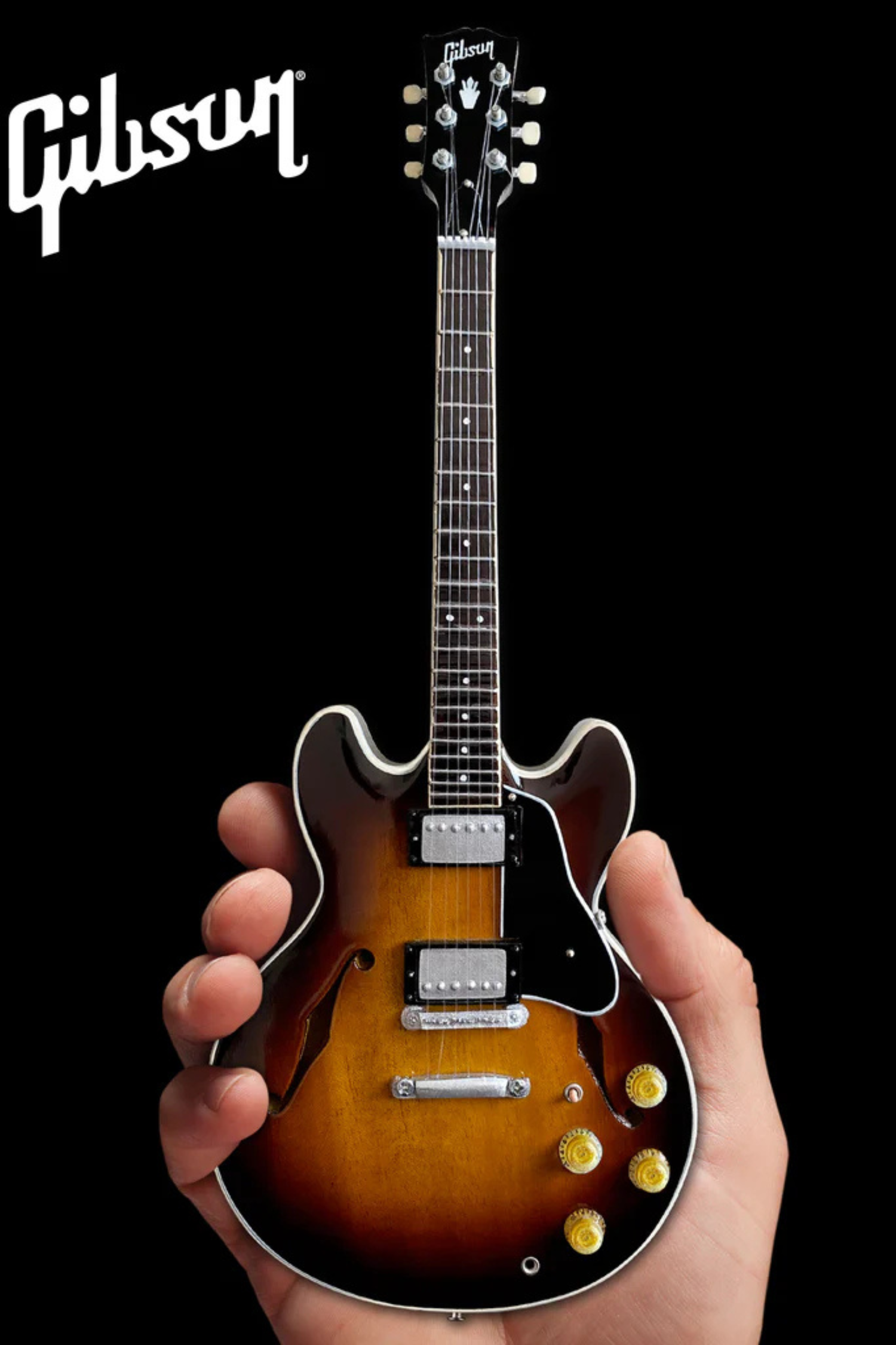 Gibson ES-335 Vintage Sunburst Semi Hollow - Mini Guitar