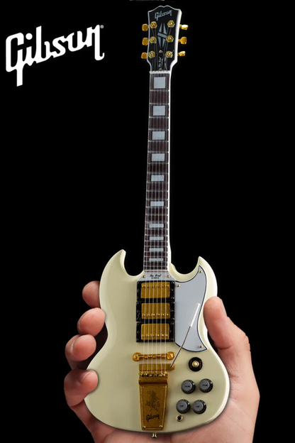 Gibson 1964 SG Custom White - Mini Guitar