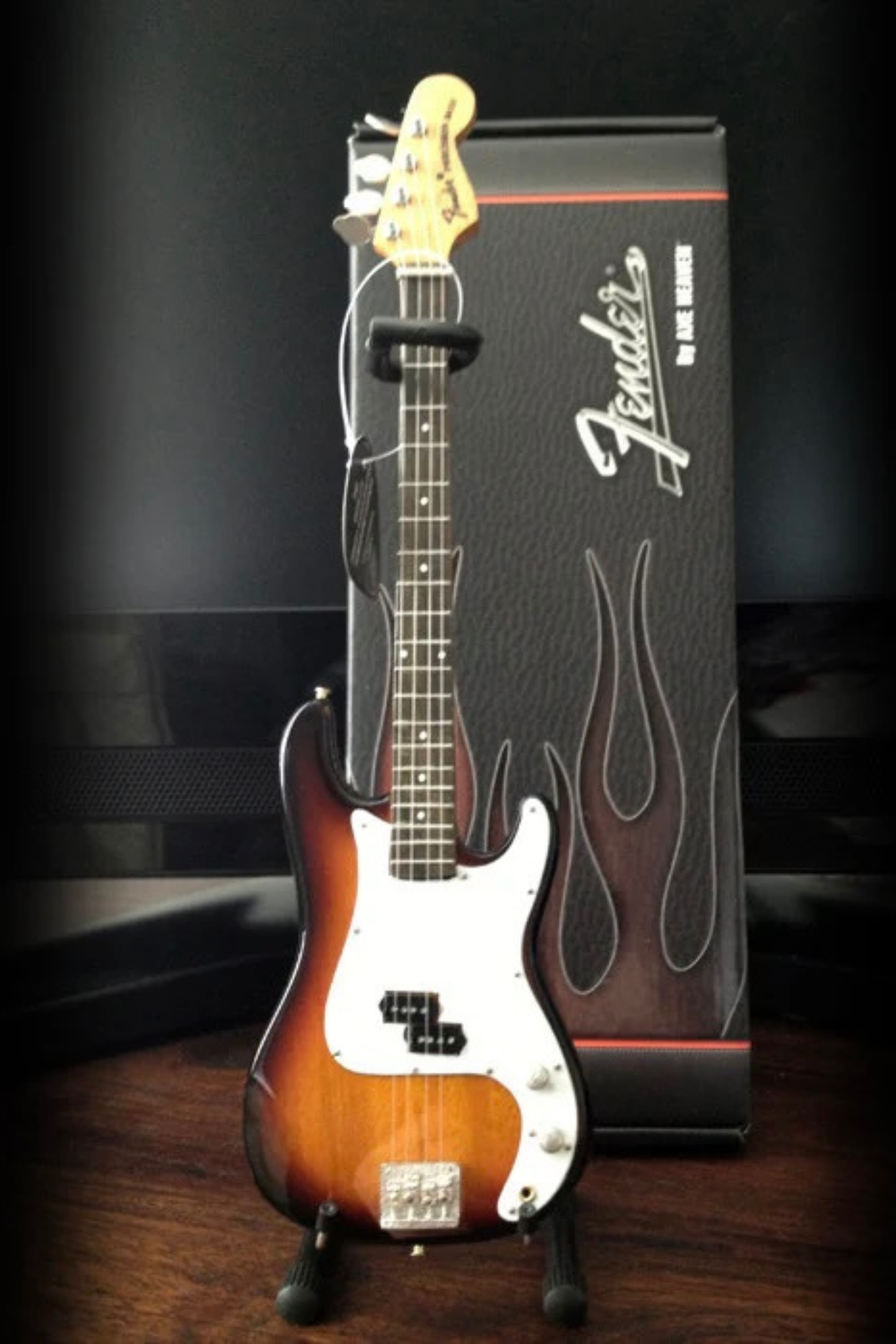 Fender Sunburst Precision Bass - Mini Guitar