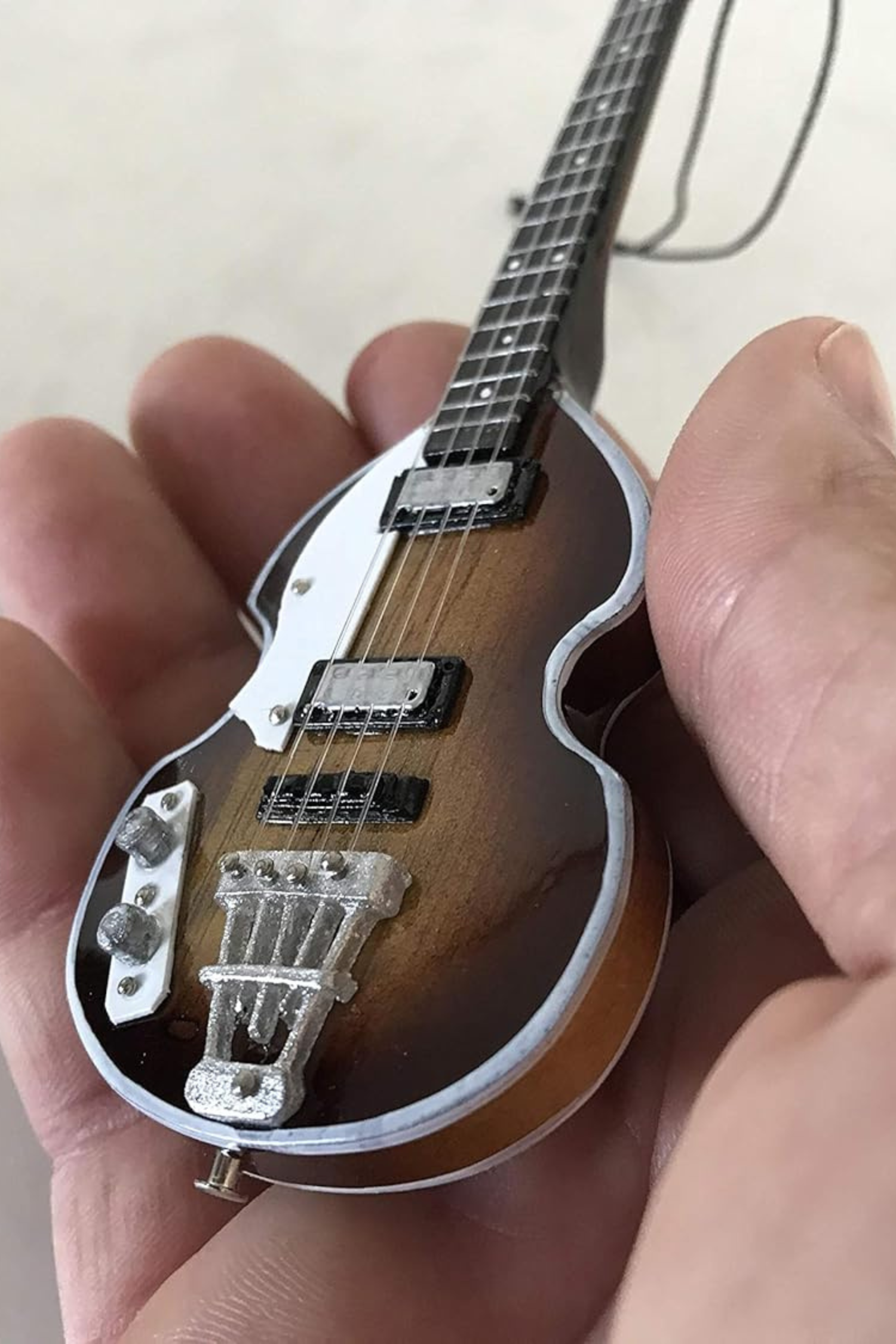Paul McCartney Violin Bass Holiday Ornament