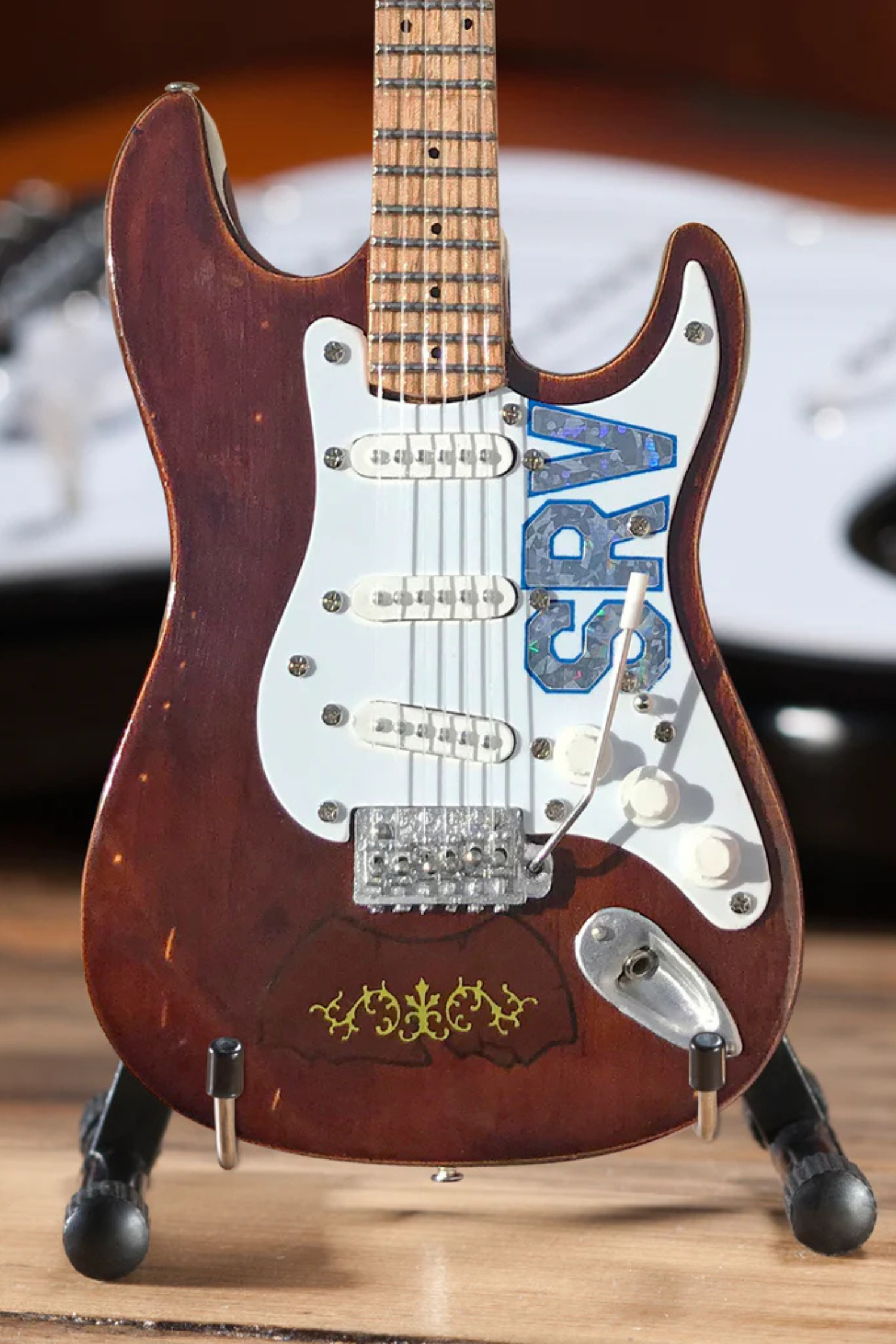 Stevie Ray Vaughan Lenny Fender Stratocaster - Mini Guitar