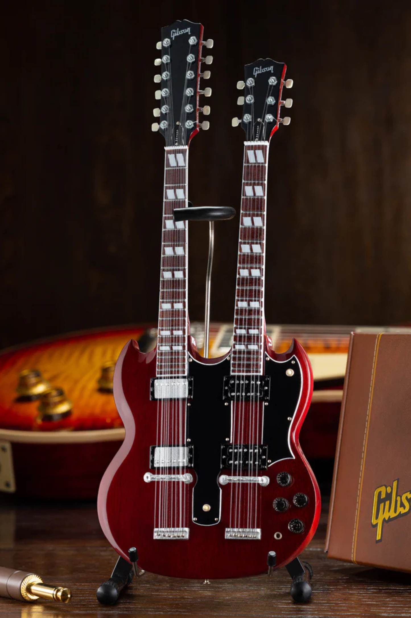 Gibson SG EDS-1275 Cherry - Mini Guitar