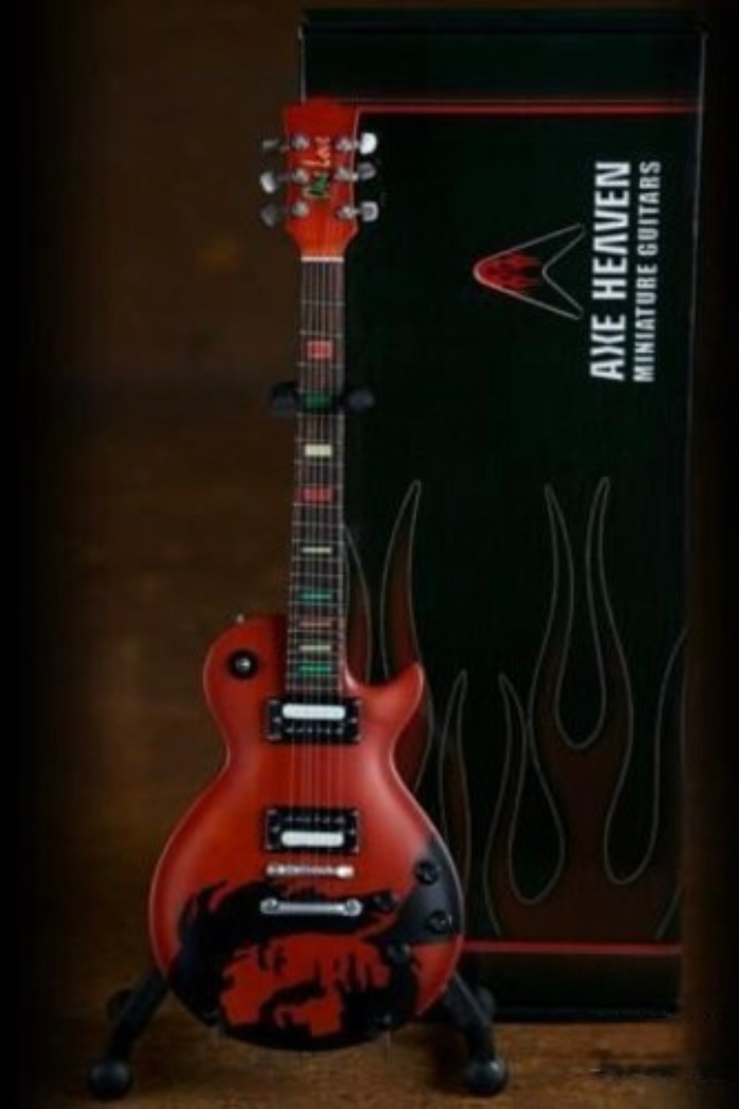 Bob Marley One Love Les Paul - Mini Guitar
