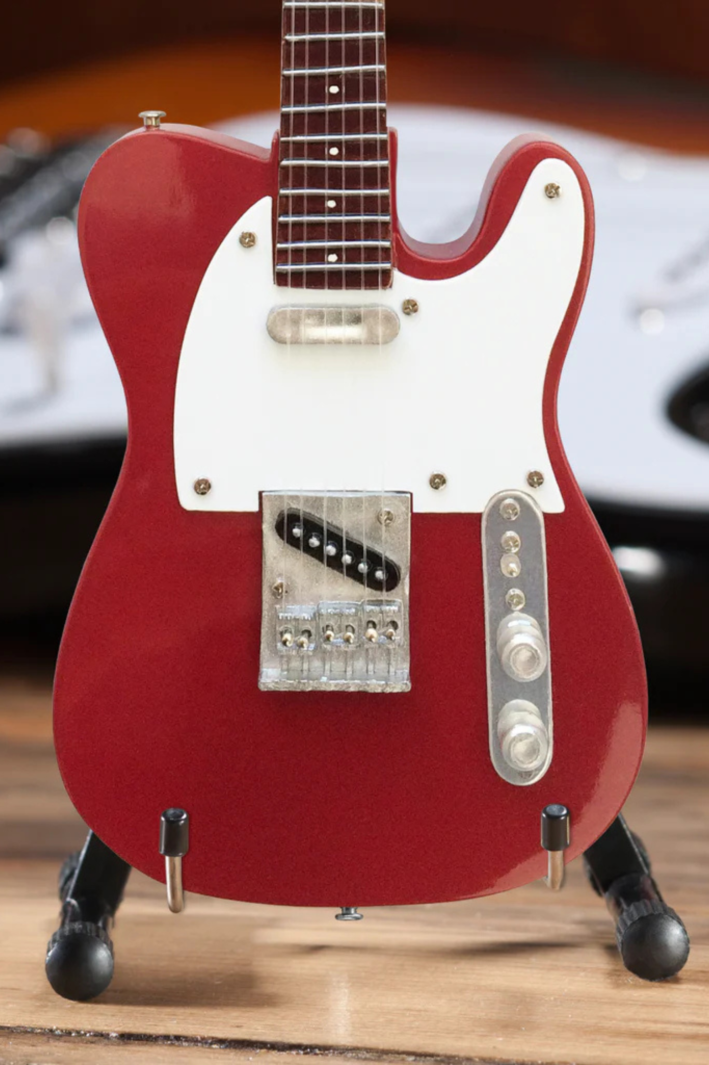 Fender Candy Apple Red Telecaster - Mini Guitar