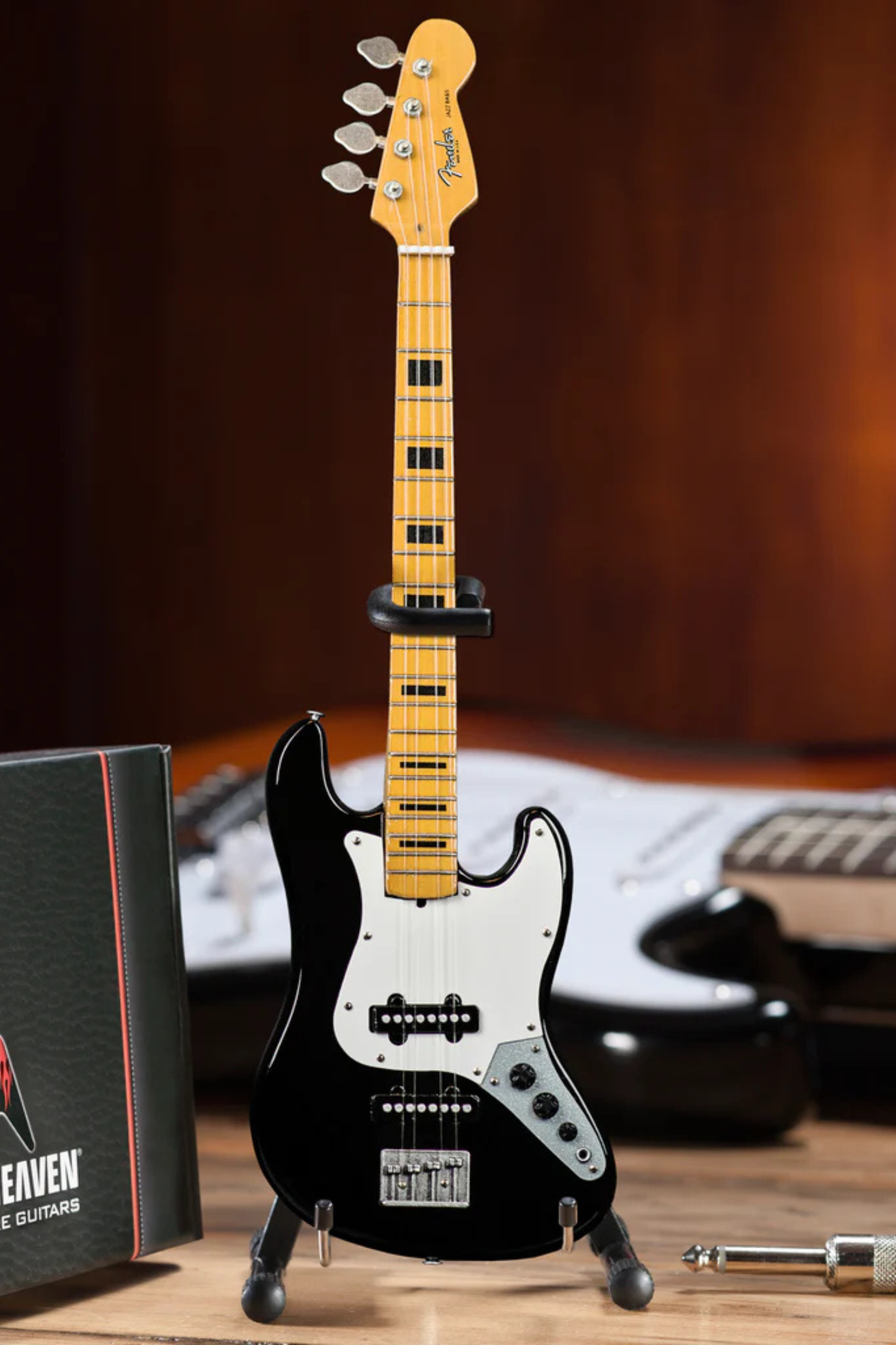Geddy Lee's Fender Jazz Bass with Black Inlays - Mini Guitar