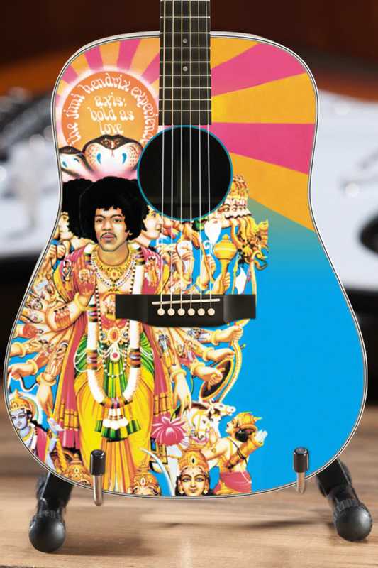 Jimi Hendrix "Bold as Love" Acoustic - Mini Guitar