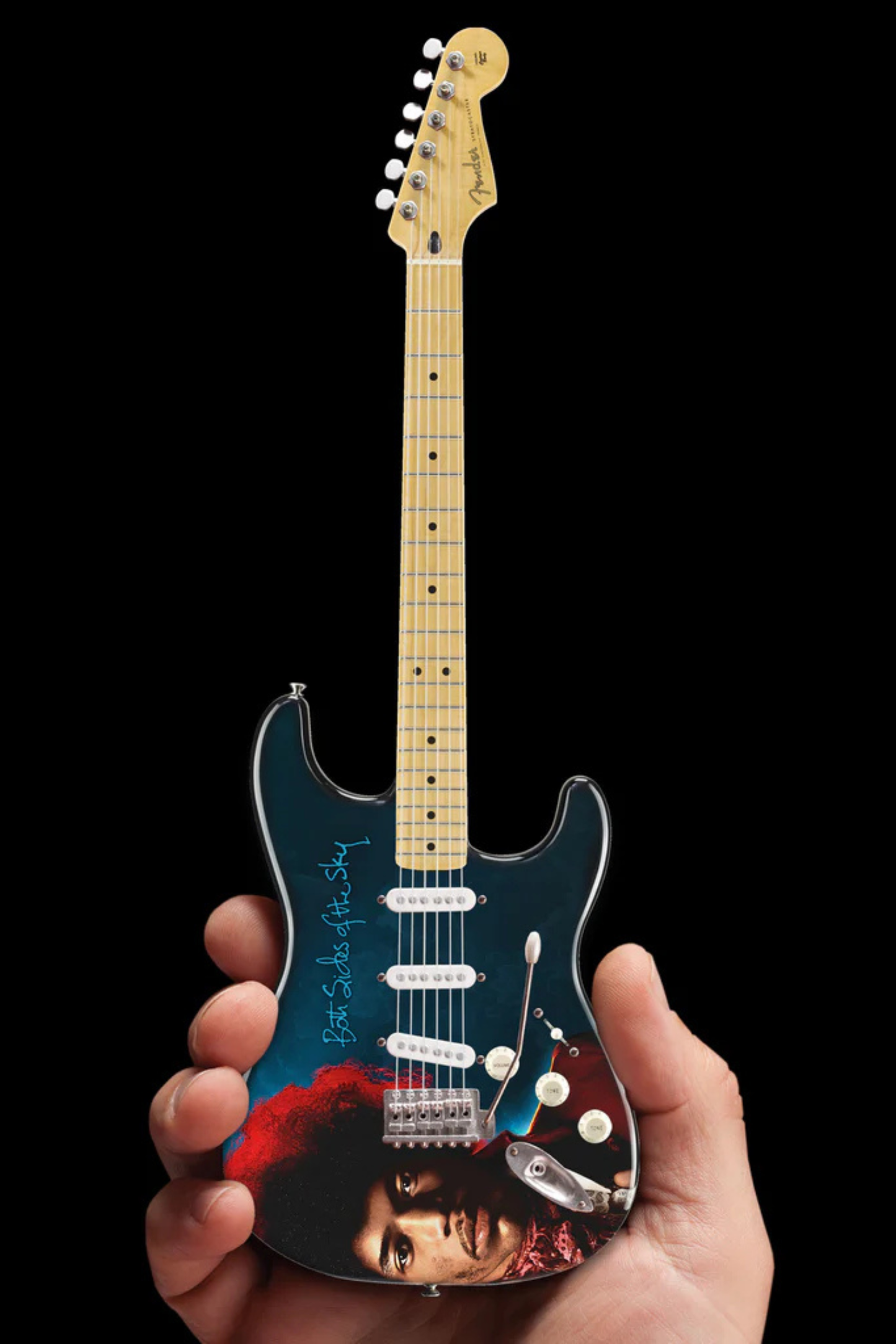 Jimi Hendrix Both Sides of the Sky Fender Stratocaster - Mini Guitar
