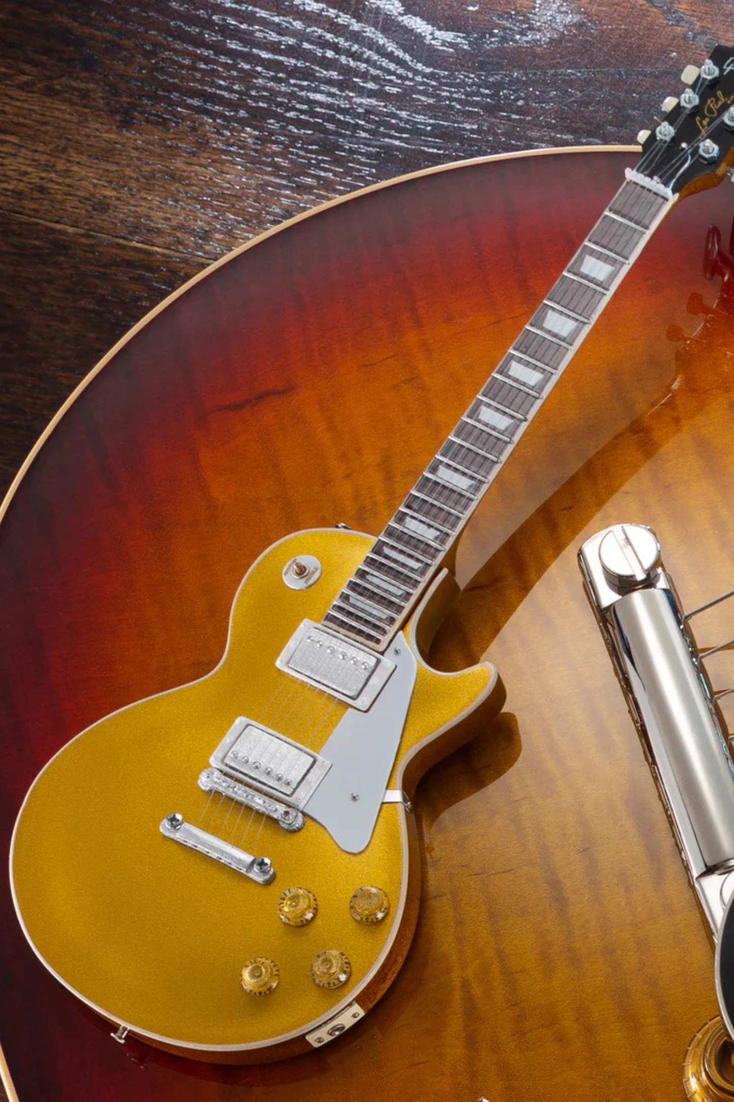 Gibson Les Paul 1957 Gold Top - Mini Guitar