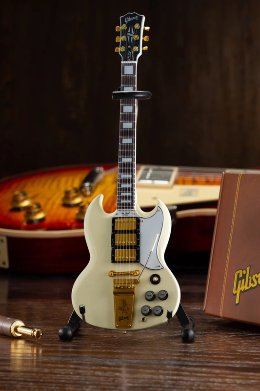 Gibson 1964 SG Custom White - Mini Guitar