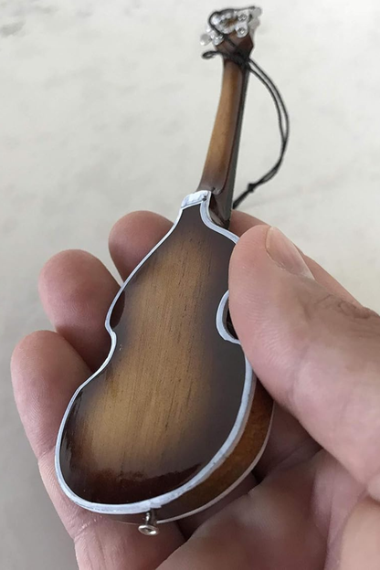 Paul McCartney Violin Bass Holiday Ornament
