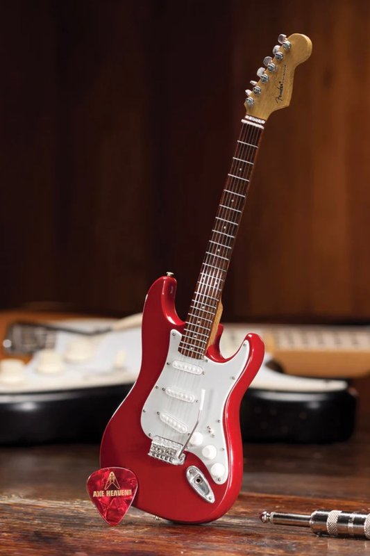 Fender Red Stratocaster - Mini Guitar