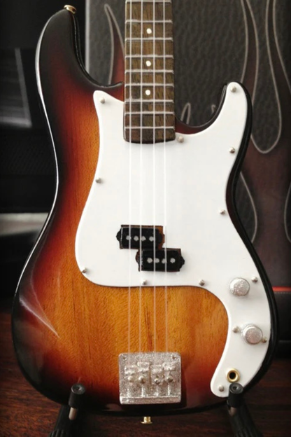 Fender Sunburst Precision Bass - Mini Guitar
