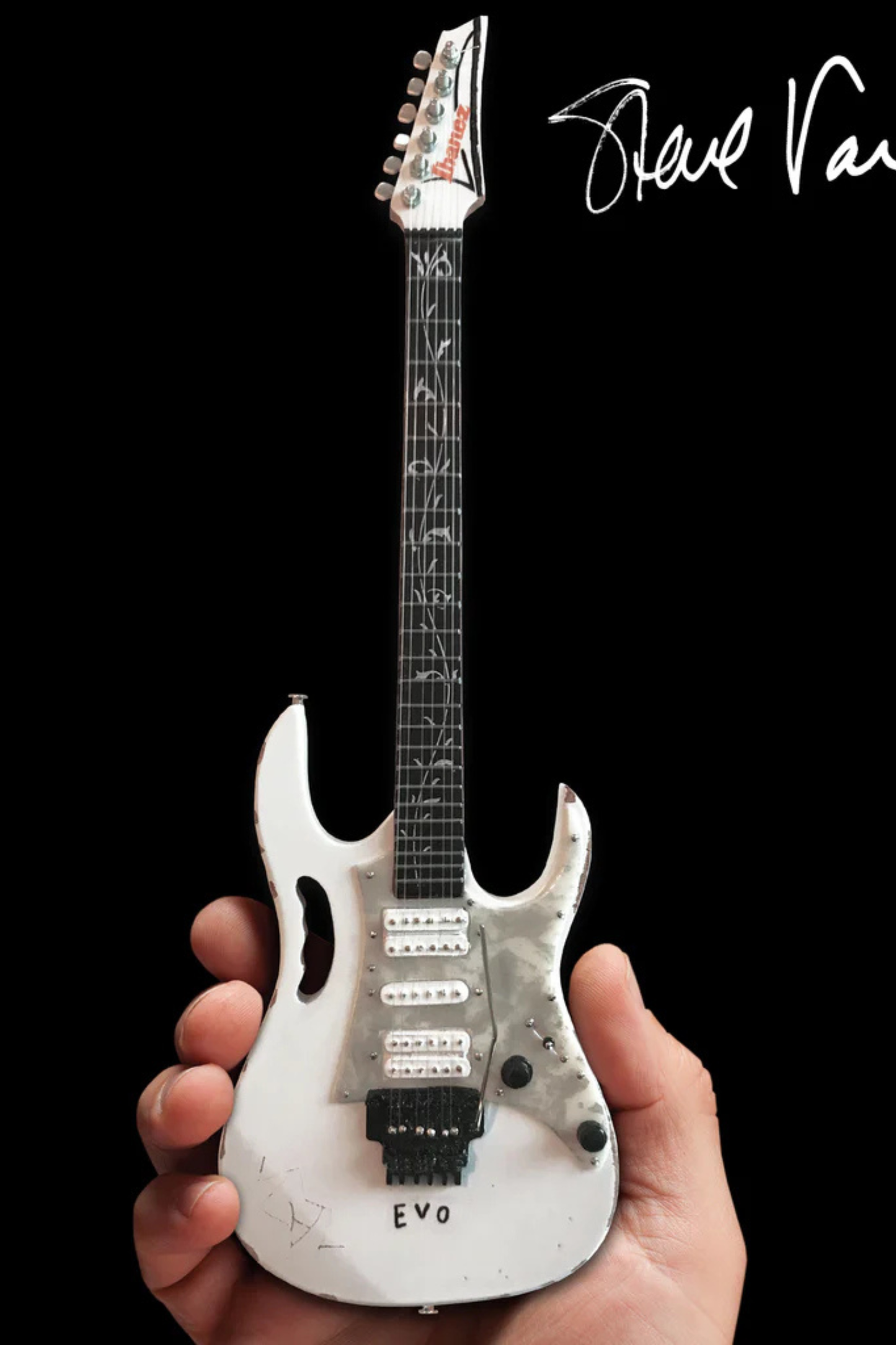 Steve Vai Vintage Ibanez JEM EVO - Mini Guitar