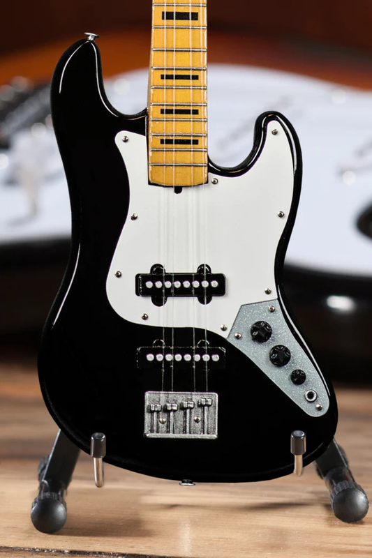 Geddy Lee's Fender Jazz Bass with Black Inlays - Mini Guitar