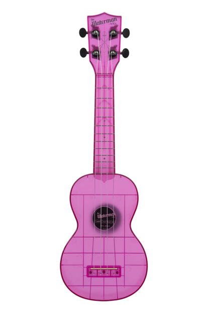 Kala The Waterman Soprano Ukulele - Amethyst Purple Transprent