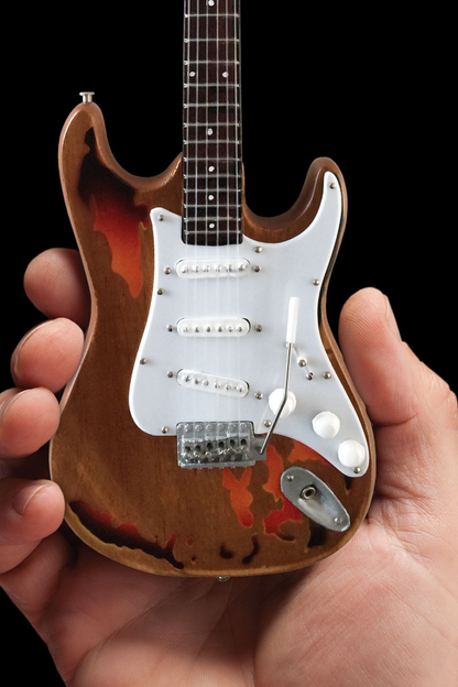 Rory Gallagher's Distressed Sunburst Stratocaster - Mini Guitar