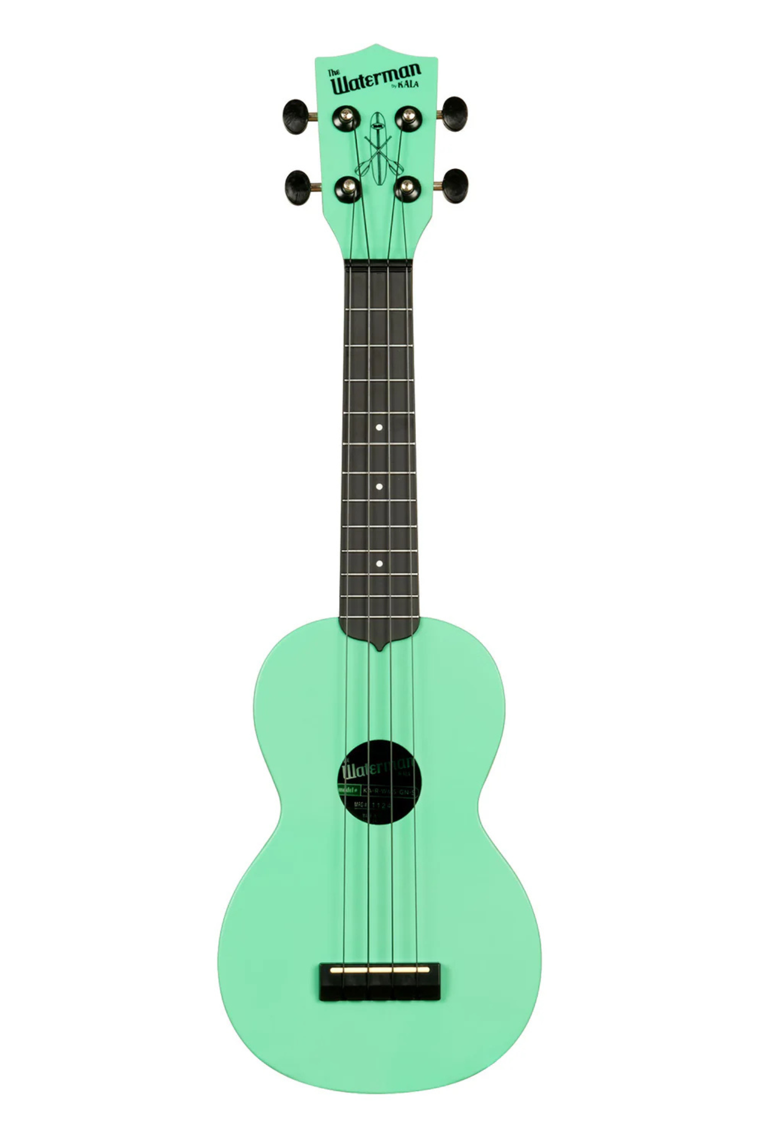 Kala The Waterman Soprano Ukulele - Seafoam Green