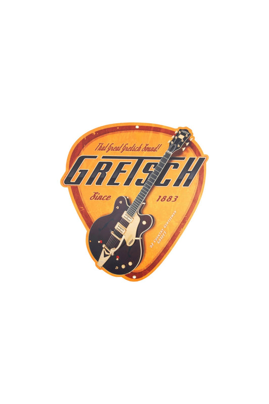 Gretsch Pick Vintage Tin Sign
