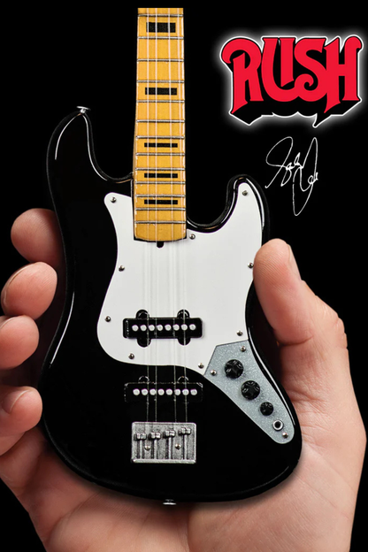 Geddy Lee's Fender Jazz Bass with Black Inlays - Mini Guitar