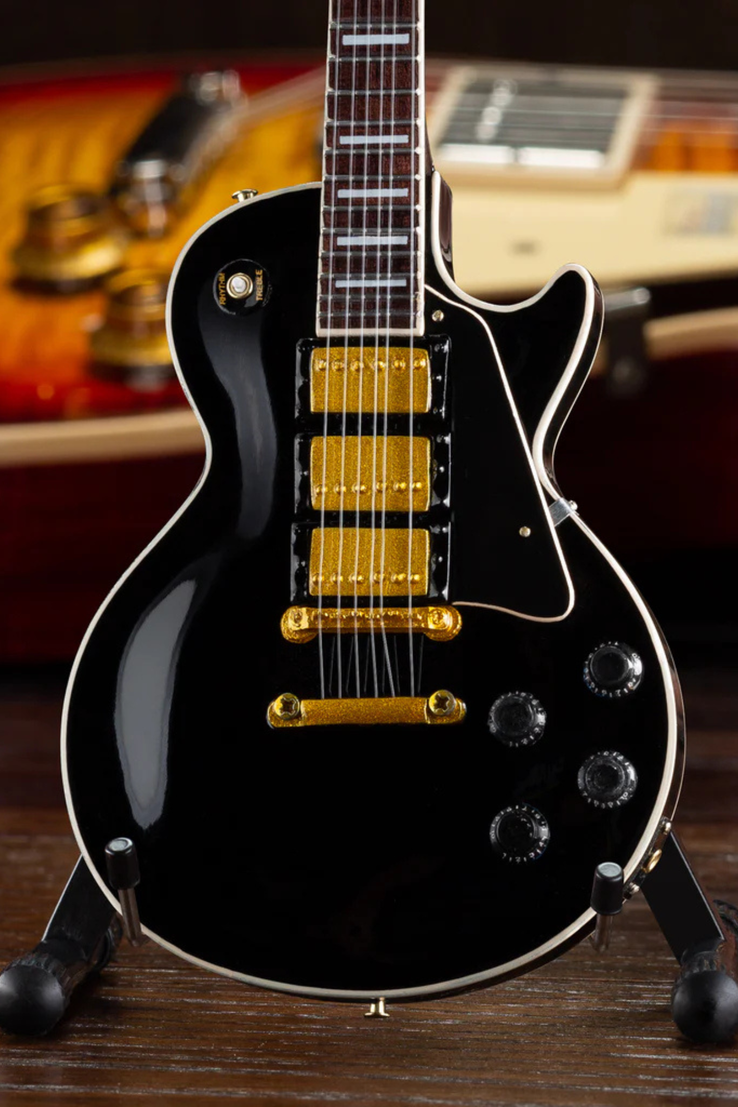 Gibson Les Paul Custom Ebony - Mini Guitar