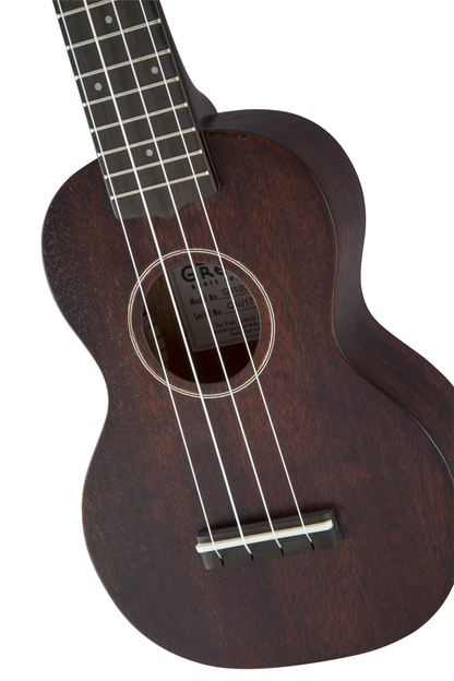 Gretsch G9100-L Soprano Long Neck Ukulele with Gig Bag - Vintage Mahogany Stain