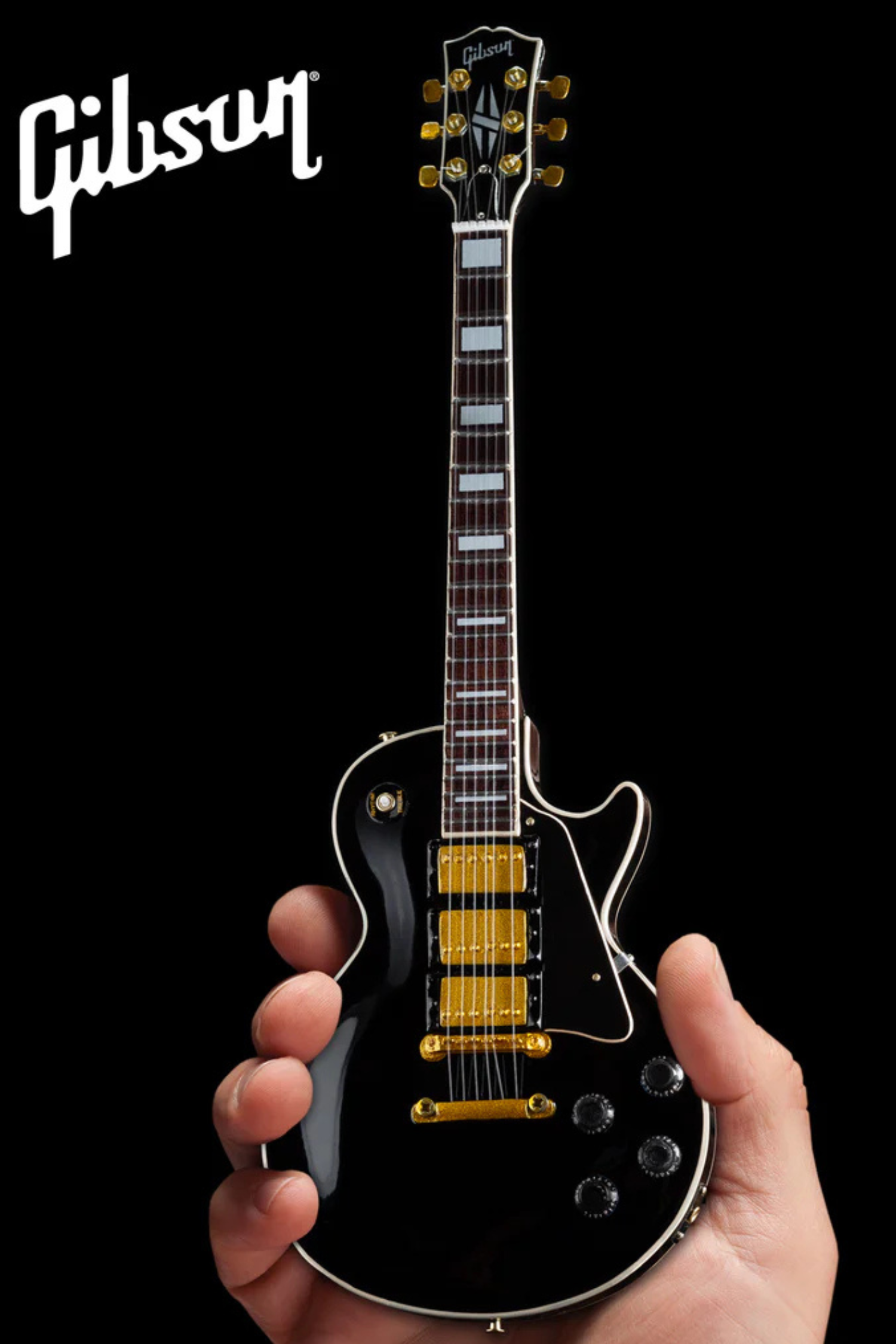 Gibson Les Paul Custom Ebony - Mini Guitar