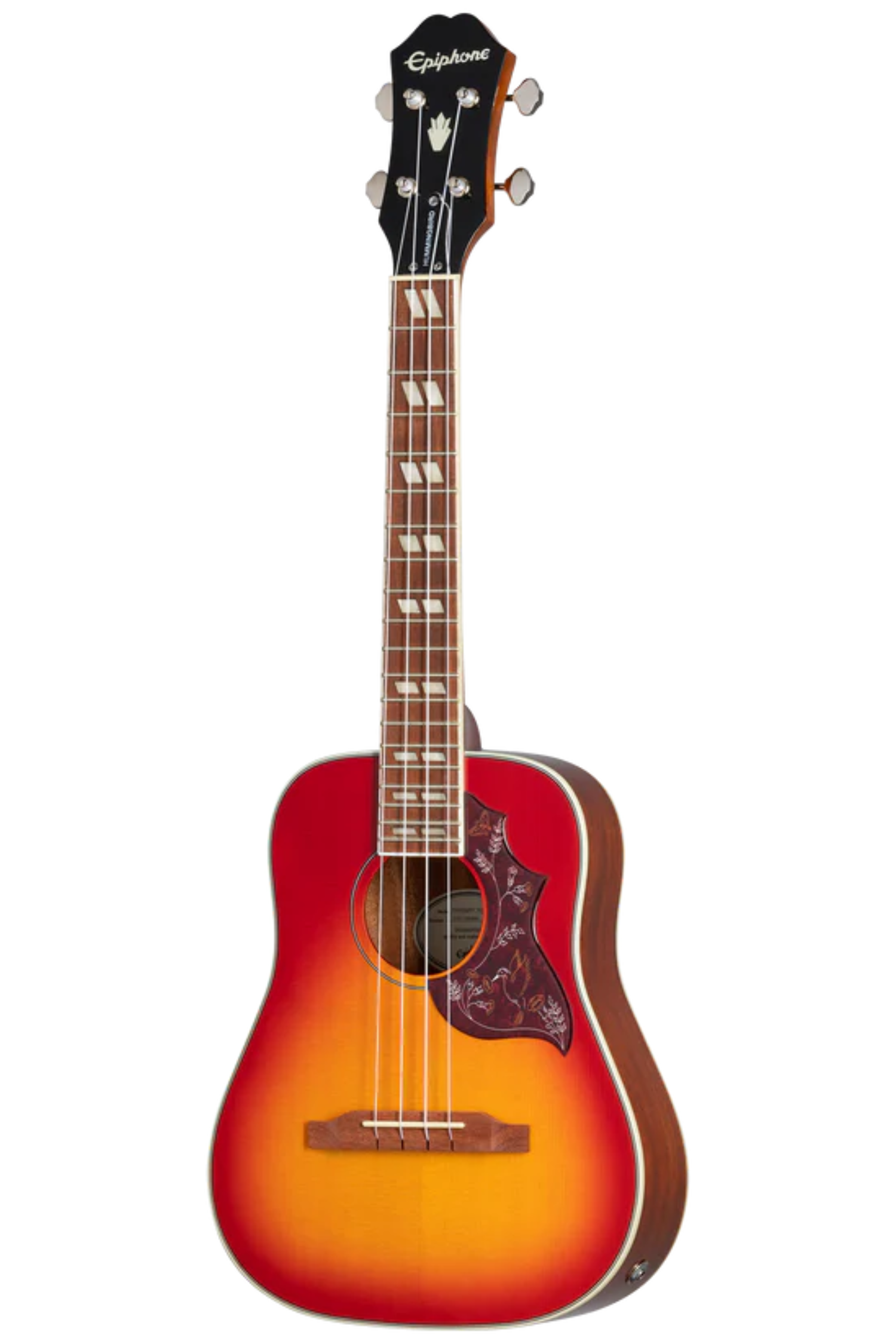 Epiphone Hummingbird Acoustic Electric Ukulele - Faded Cherry Sunburst