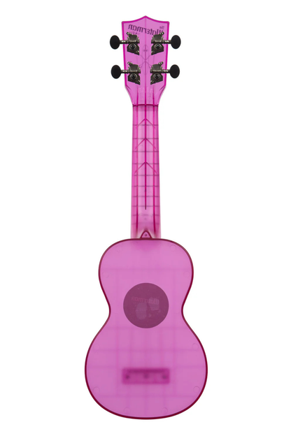 Kala The Waterman Soprano Ukulele - Amethyst Purple Transprent