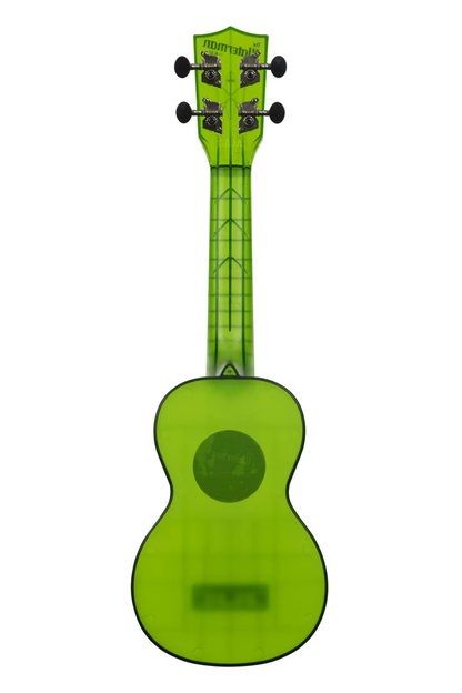 Kala The Waterman Transparent Soprano Ukulele - Jade Green