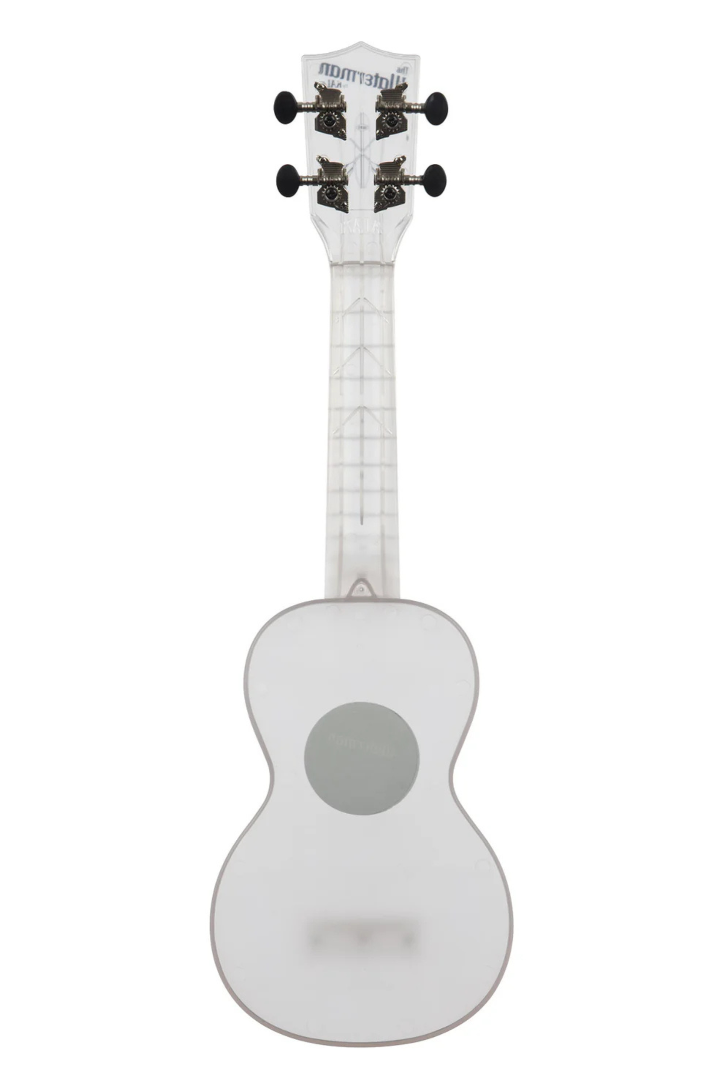 Kala The Waterman Soprano Ukulele - Frosted Glass Transparent