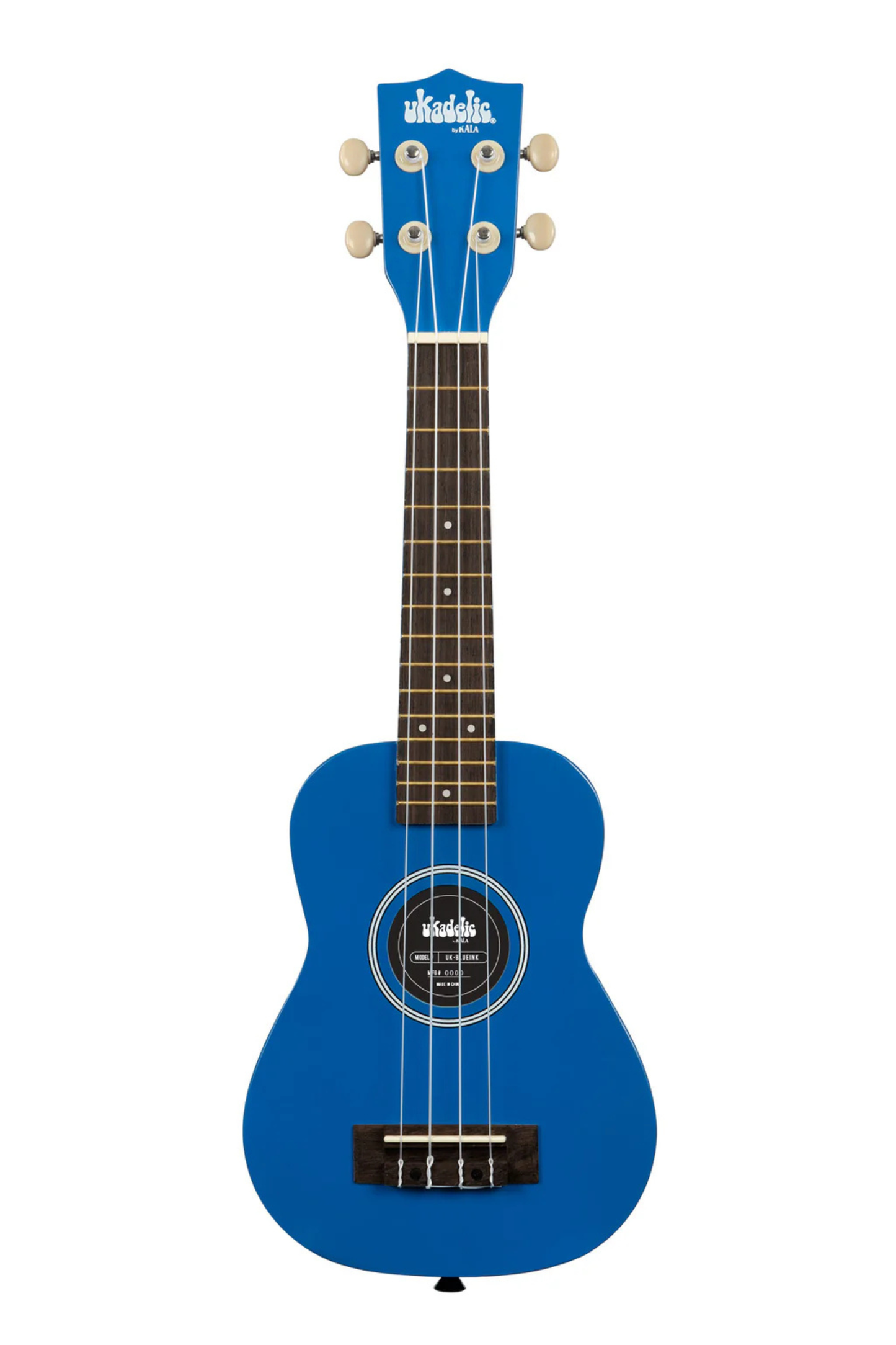 Kala Ukadelic Soprano Ukulele - Blue Ink