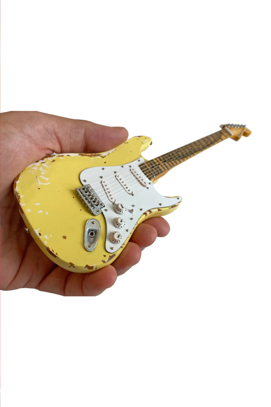 Yngwie Malmsteen "Play Loud" Licensed Fender Stratocaster Mini Guitar