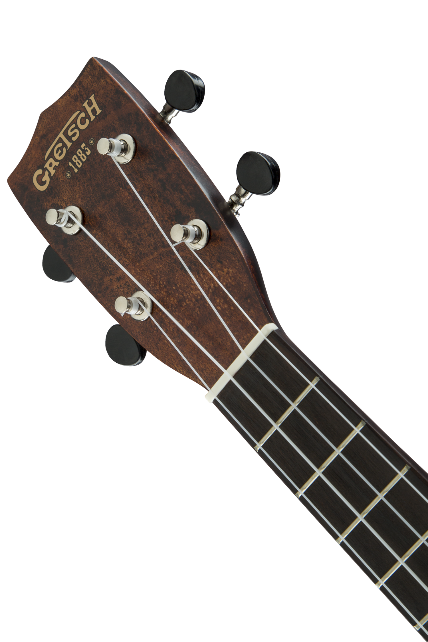 Gretsch G9100-L Soprano Long Neck Ukulele with Gig Bag - Vintage Mahogany Stain