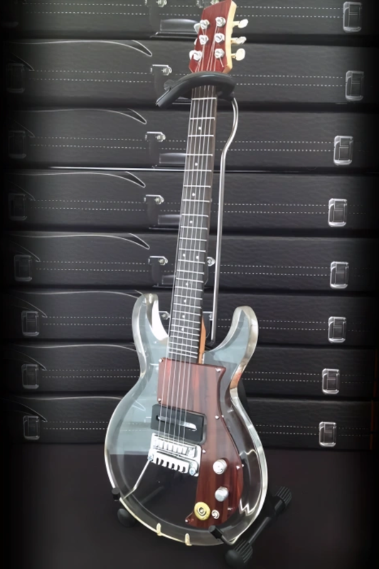 Dan Armstrong See-Through Acrylic - Mini Guitar