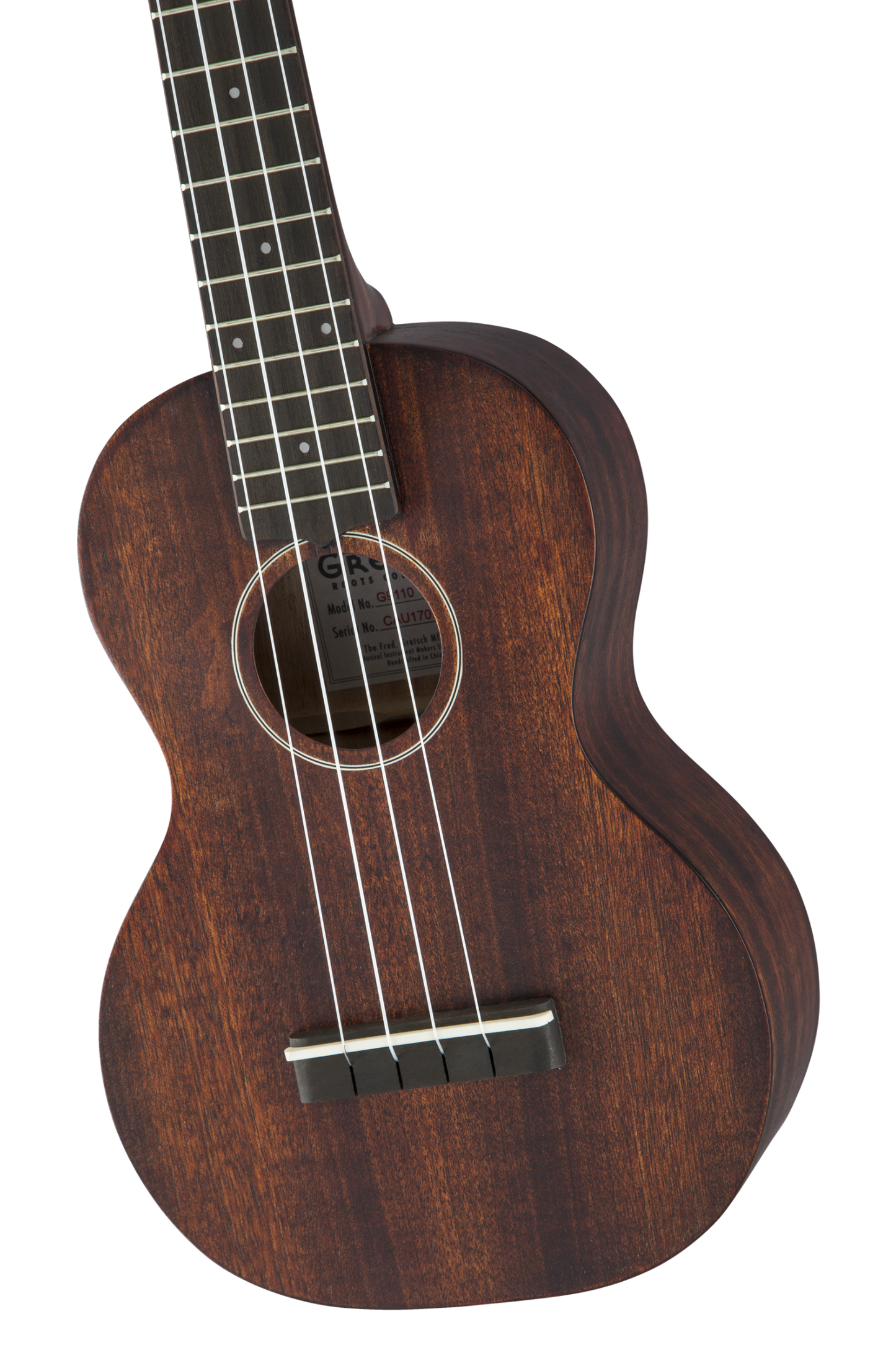 Gretsch G9110 Concert Standard Ukulele with Gig Bag - Vintage Mahogany Stain